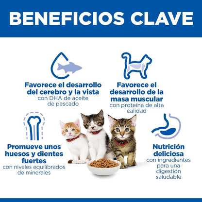 Hill's Science Plan Kitten Salmón Pienso para Gatitos HILLS Mascotas-Ávila