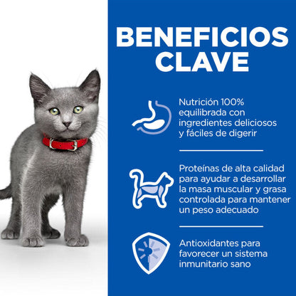 Hill's Science Plan Sterilized Kitten Pollo Pack 12x85g Húmeda para Gatos HILLS Mascotas-Ávila