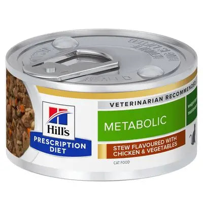 Hill's Feline Metabolic Estofado lata 82g - Mejor Precio - Mascotas Ávila