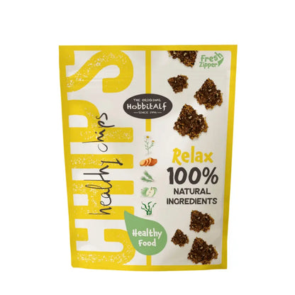 Relax Hobbit Alf Healthy Chips 180 g Snack Natural y Saludable para Perros | Fresh Dental, Digestive, Relax HOBBIT.ALF Mascotas-Ávila