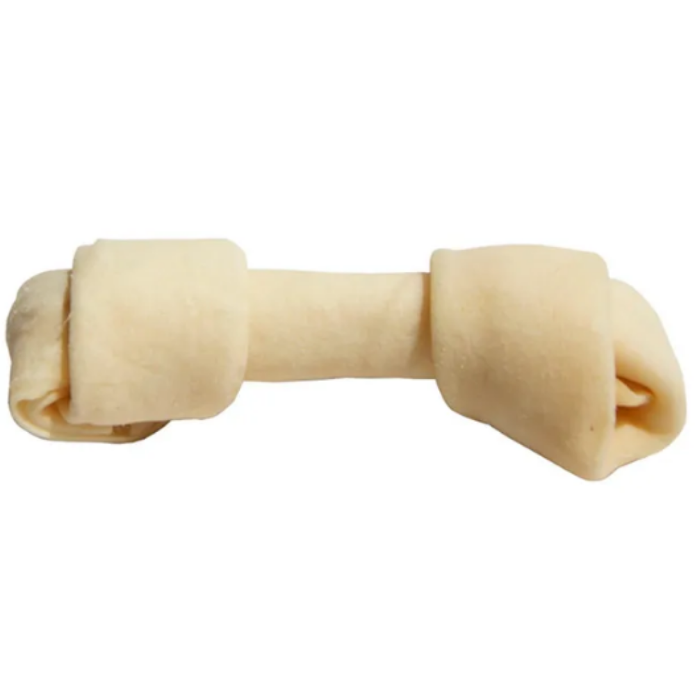 Hobbit Hueso Piel Fluor 14 cm HOBBIT.ALF Mascotas-Ávila