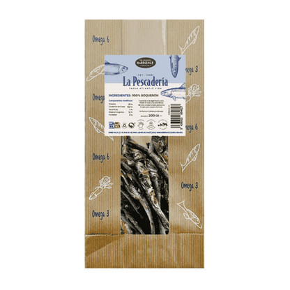 Boquerones Hobbit La Pescadería 200 g Snack 100% Natural para Perros HOBBIT.ALF Mascotas-Ávila