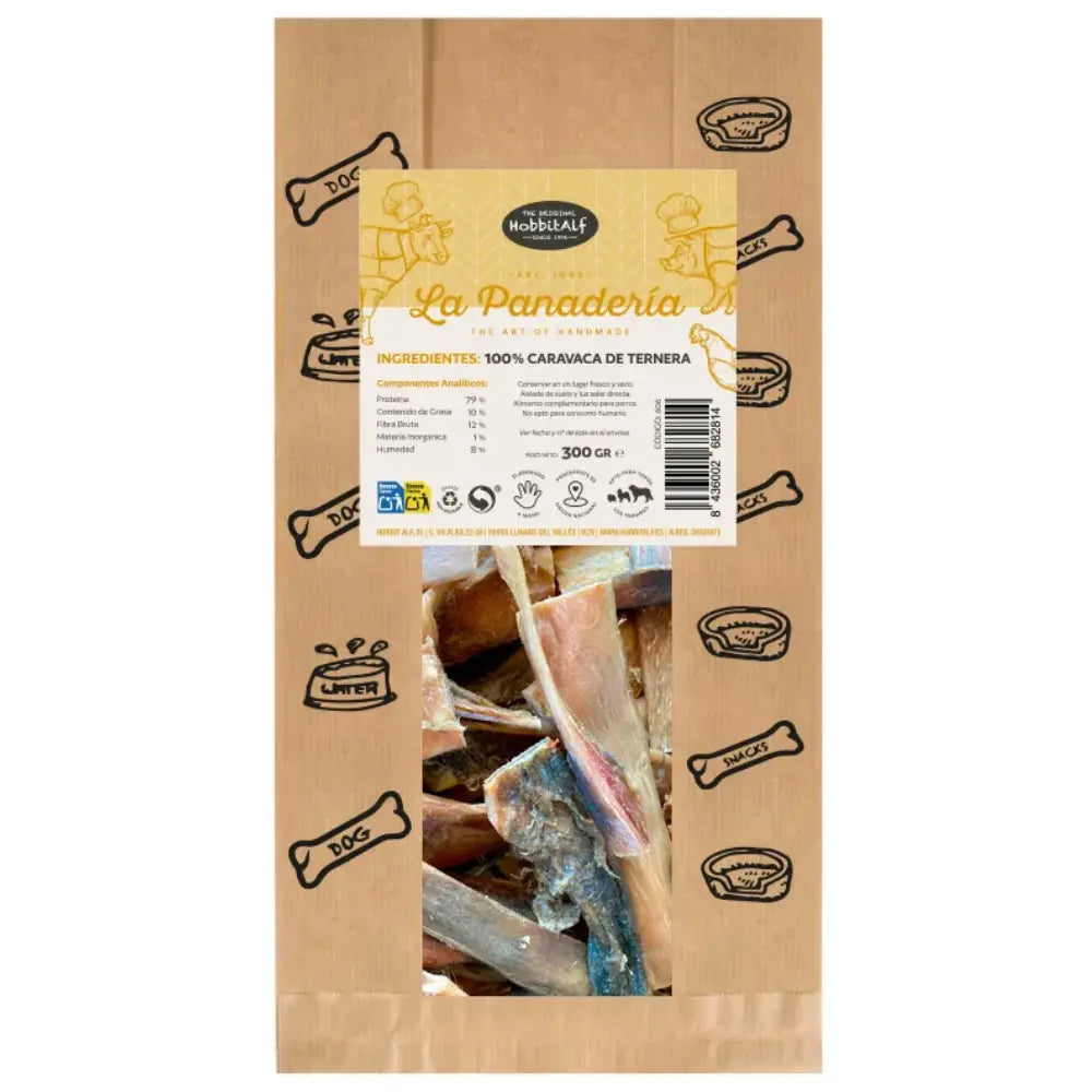 Caravaca De Ternera Hobbit Snack La Panaderia 300 g HOBBIT.ALF Mascotas-Ávila