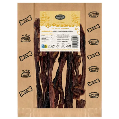 Esófago De Cerdo Hobbit Snack La Panaderia 300 g HOBBIT.ALF Mascotas-Ávila
