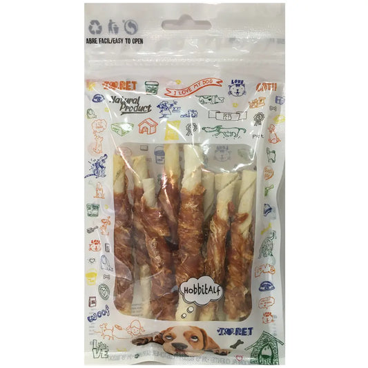 Hobbit Palitos Twist con Pollo Bolsa 100 g HOBBIT.ALF