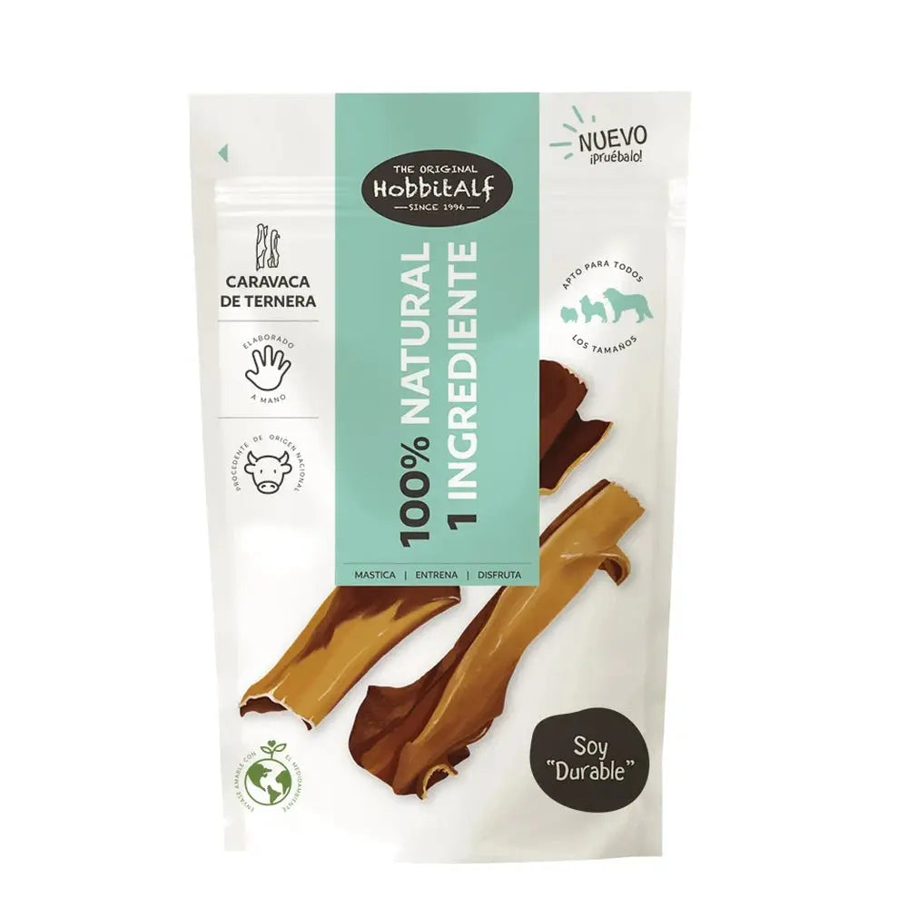 Hobbitalf Caravaca de Ternera 100 g - Snack Natural para Perros HOBBITALF Mascotas-Ávila