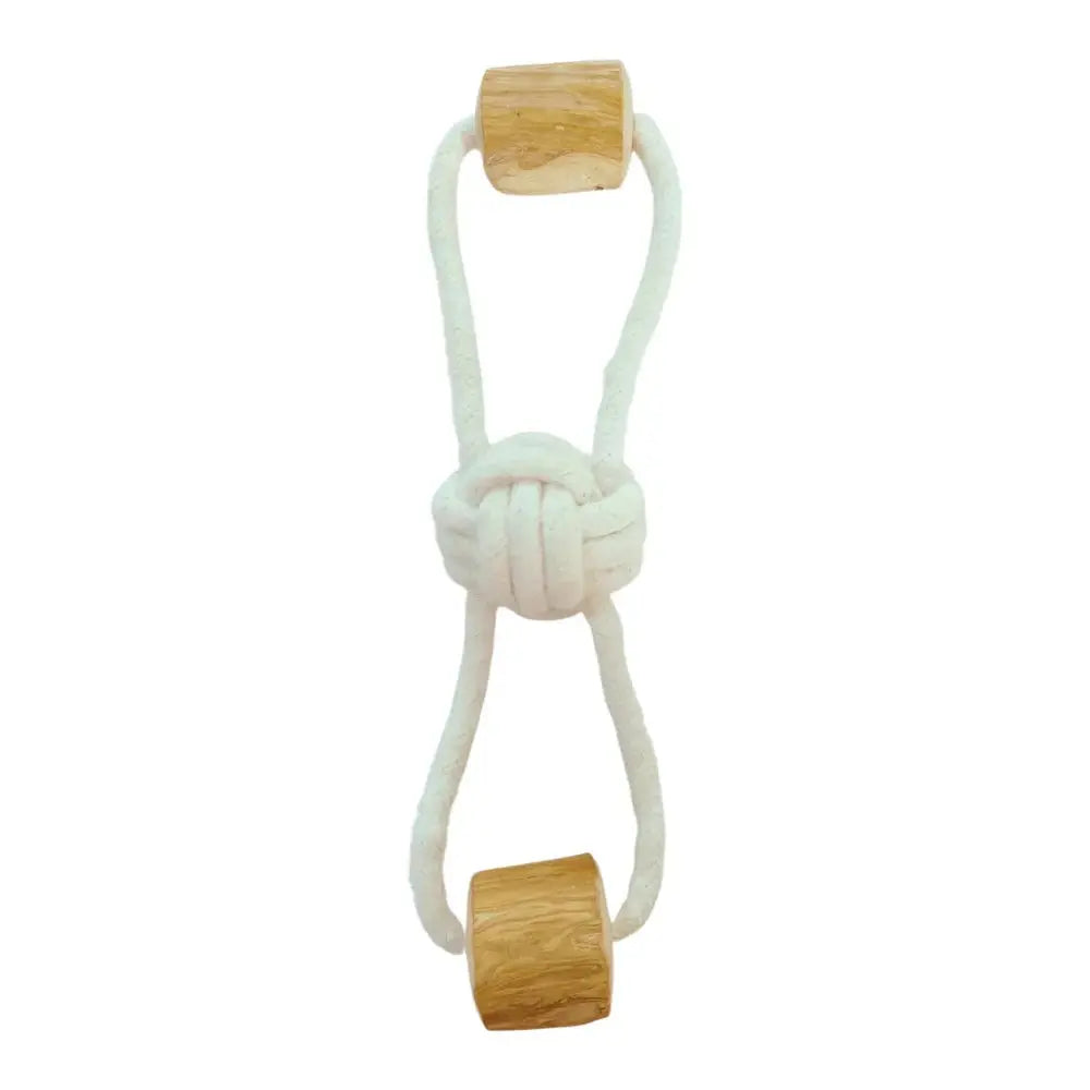 Hobbitalf Colgante Masticable de Café con Nudos para Perros HOBBITALF Mascotas-Ávila