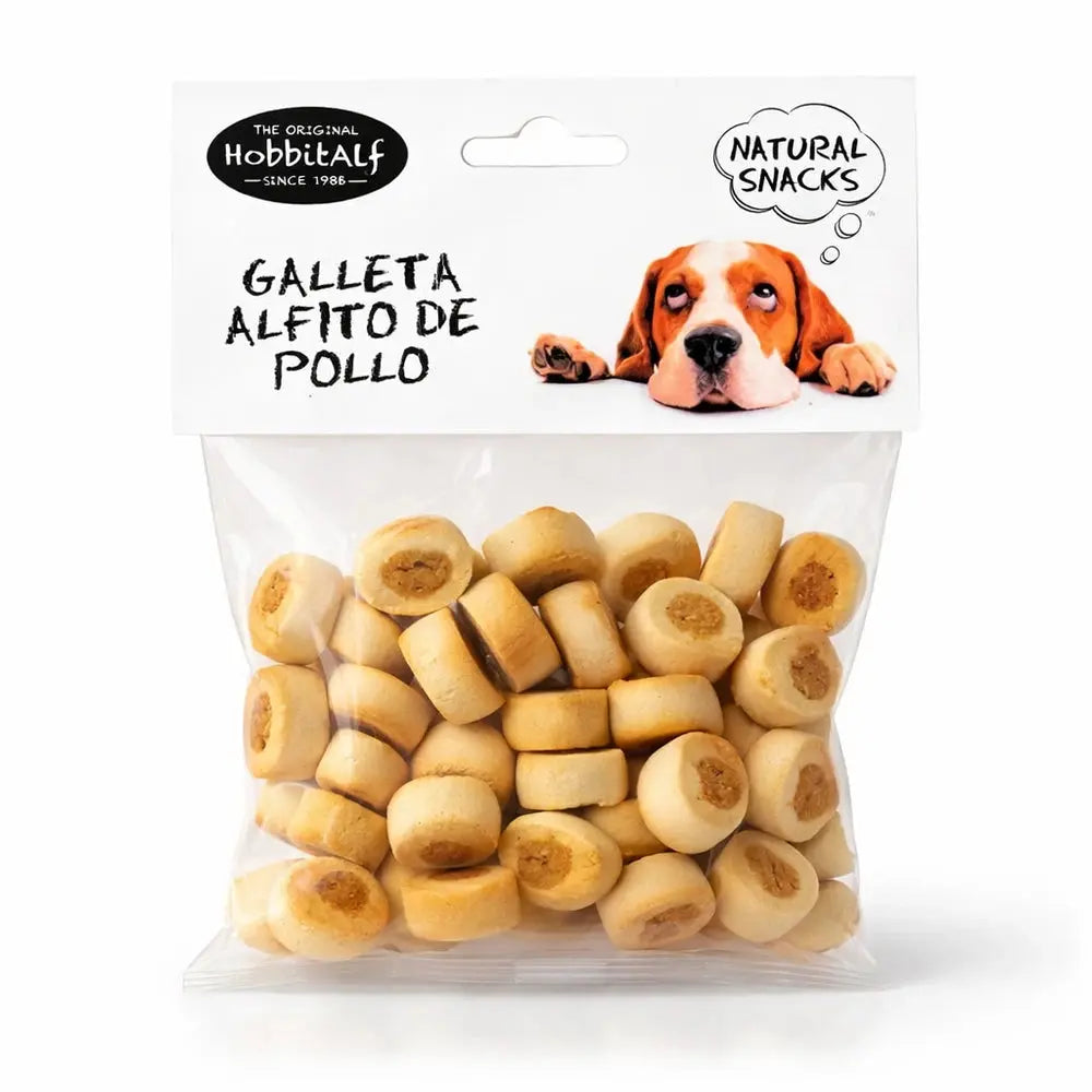 Hobbitalf Galleta Alfitos de Pollo 430 g Snack para Perros HOBBITALF Mascotas-Ávila