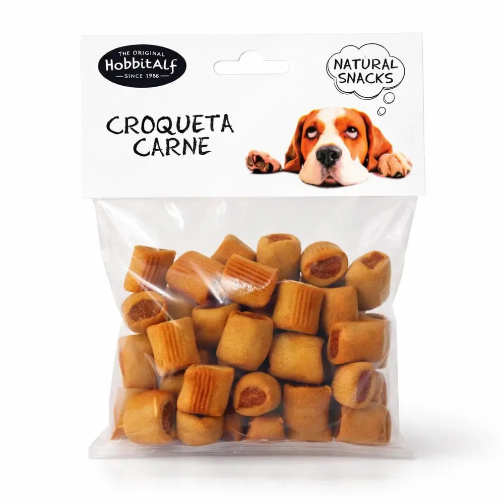 Hobbitalf Galleta Croqueta Carne 430 g Snack para Perros HOBBITALF Mascotas-Ávila