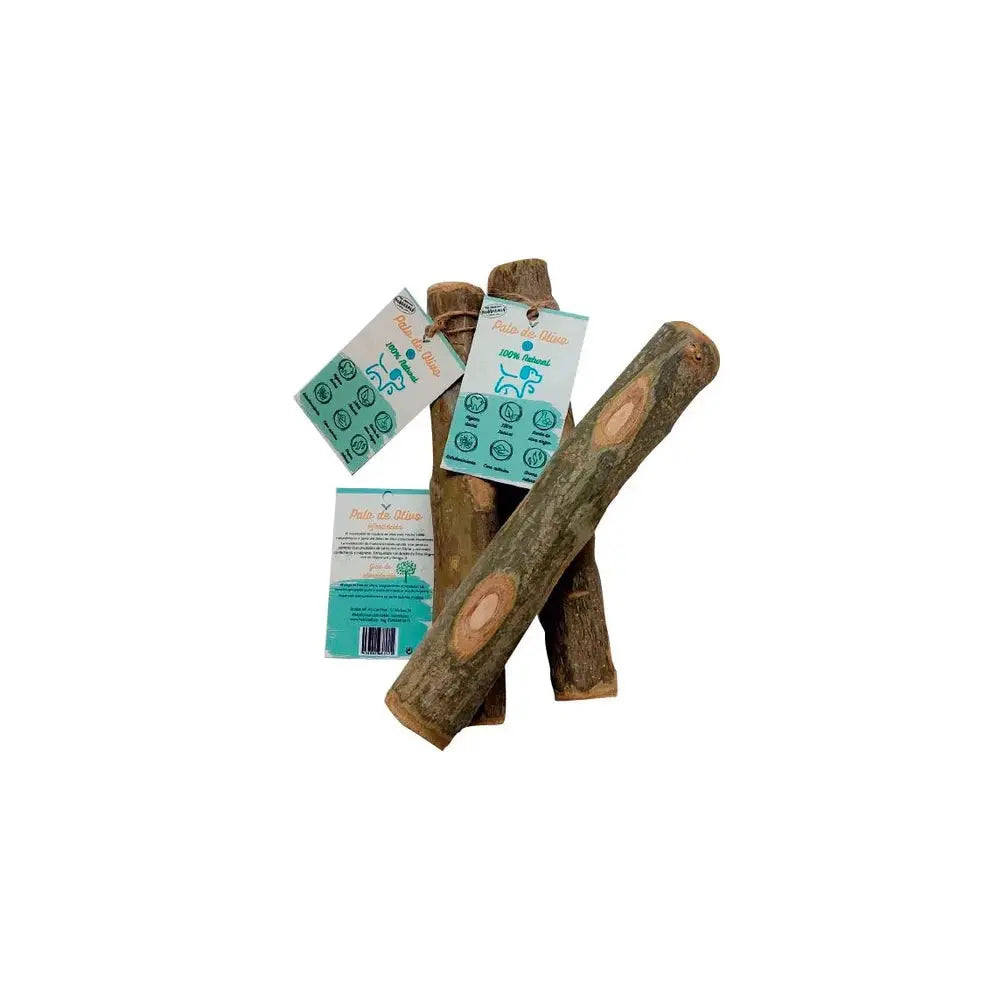 Hobbitalf Palo de Madera de Olivo Snack Natural para Perros HOBBITALF Mascotas-Ávila
