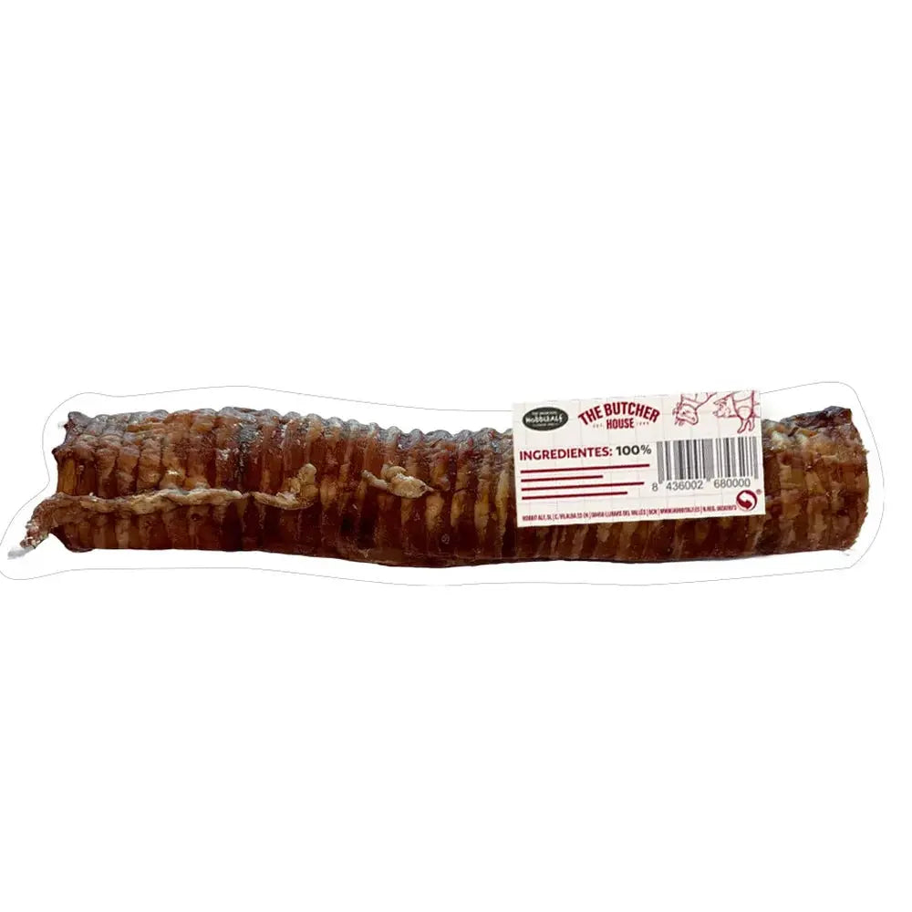 Hobbitalf Tráquea de Ternera Extra 30-35 cm Snack para Perros HOBBITALF Mascotas-Ávila