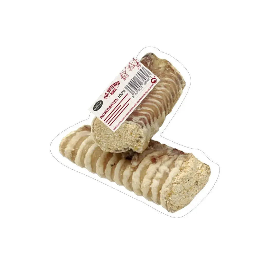 Hobbitalf Tráquea de Ternera Rellena Ahumada Snack Natural para Perros HOBBITALF Mascotas-Ávila