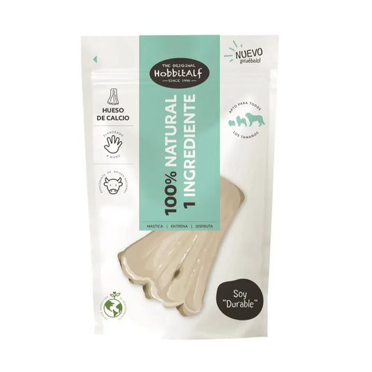 Hueso Corto de Calcio para Perros 100 g Hobbit Alf HOBBIT.ALF Mascotas-Ávila