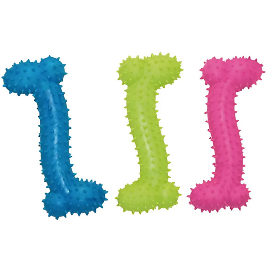 Hueso de Goma con Pinchos 16 cm NAYECO Mascotas-Ávila