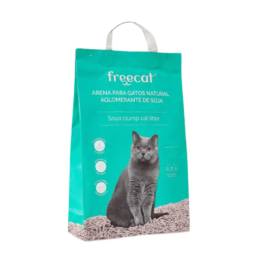 Freedog Arena Natural Aglomerante de Soja para Gatos FREEDOG