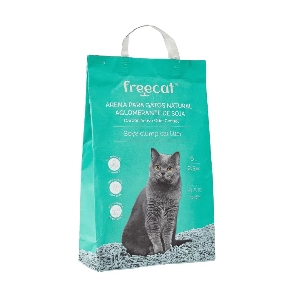 Freedog Arena Natural Aglomerante de Soja para Gatos FREEDOG