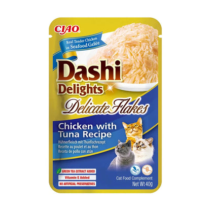 Inaba Dashi Delights Sobre Comida Húmeda para Gatos 40g INABA Mascotas-Ávila