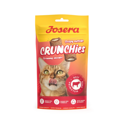 Josera Crunchies 60 g Snack Sin Cereales para Gatos JOSERA Mascotas-Ávila