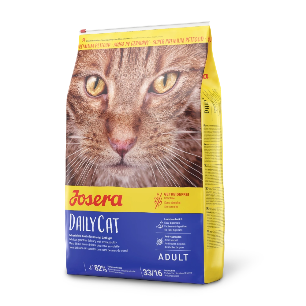 Josera DailyCat Aves de Corral Sin Cereales Pienso para Gatos JOSERA Mascotas-Ávila