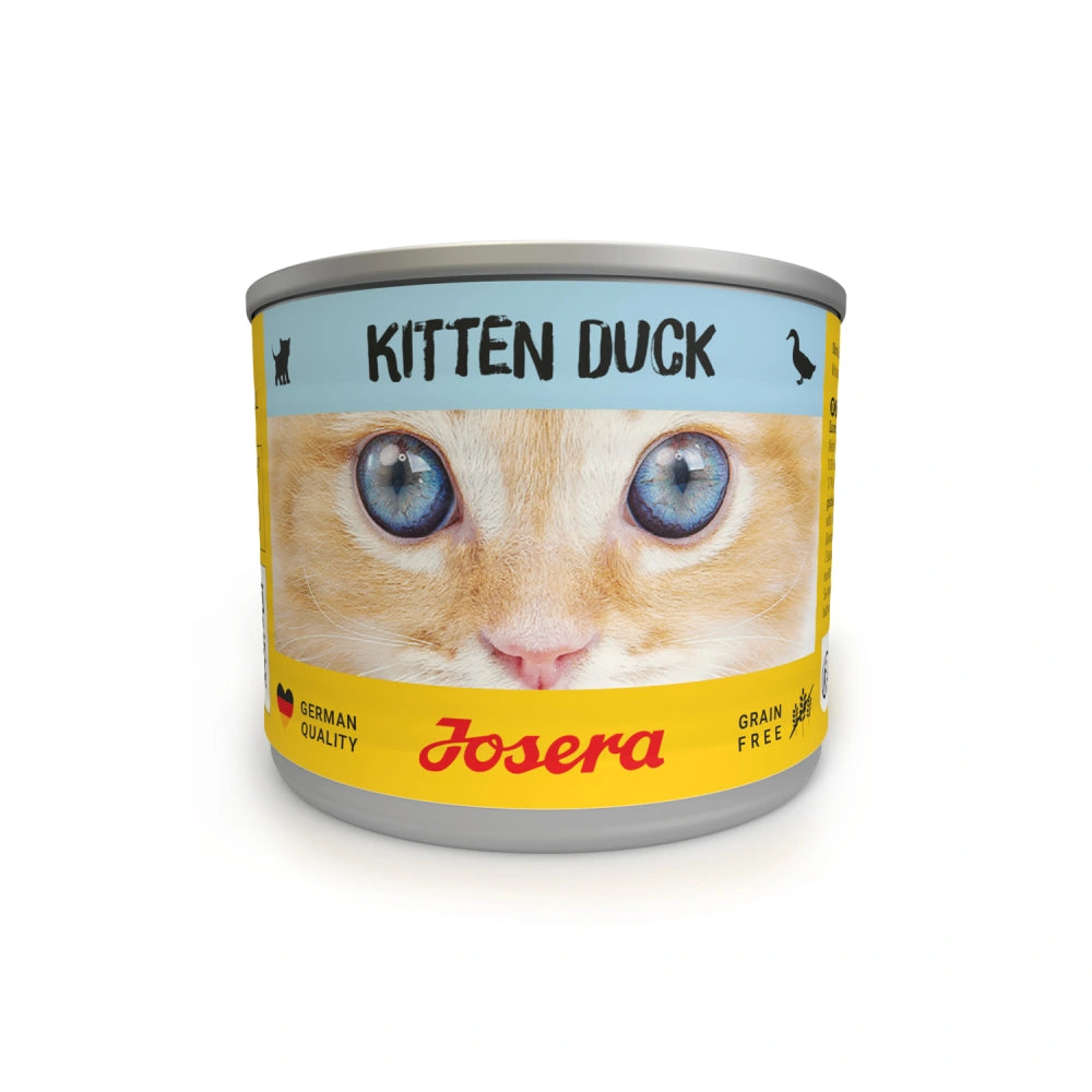 Josera Kitten Pato Lata de Comida Húmeda para Gatos JOSERA Mascotas-Ávila