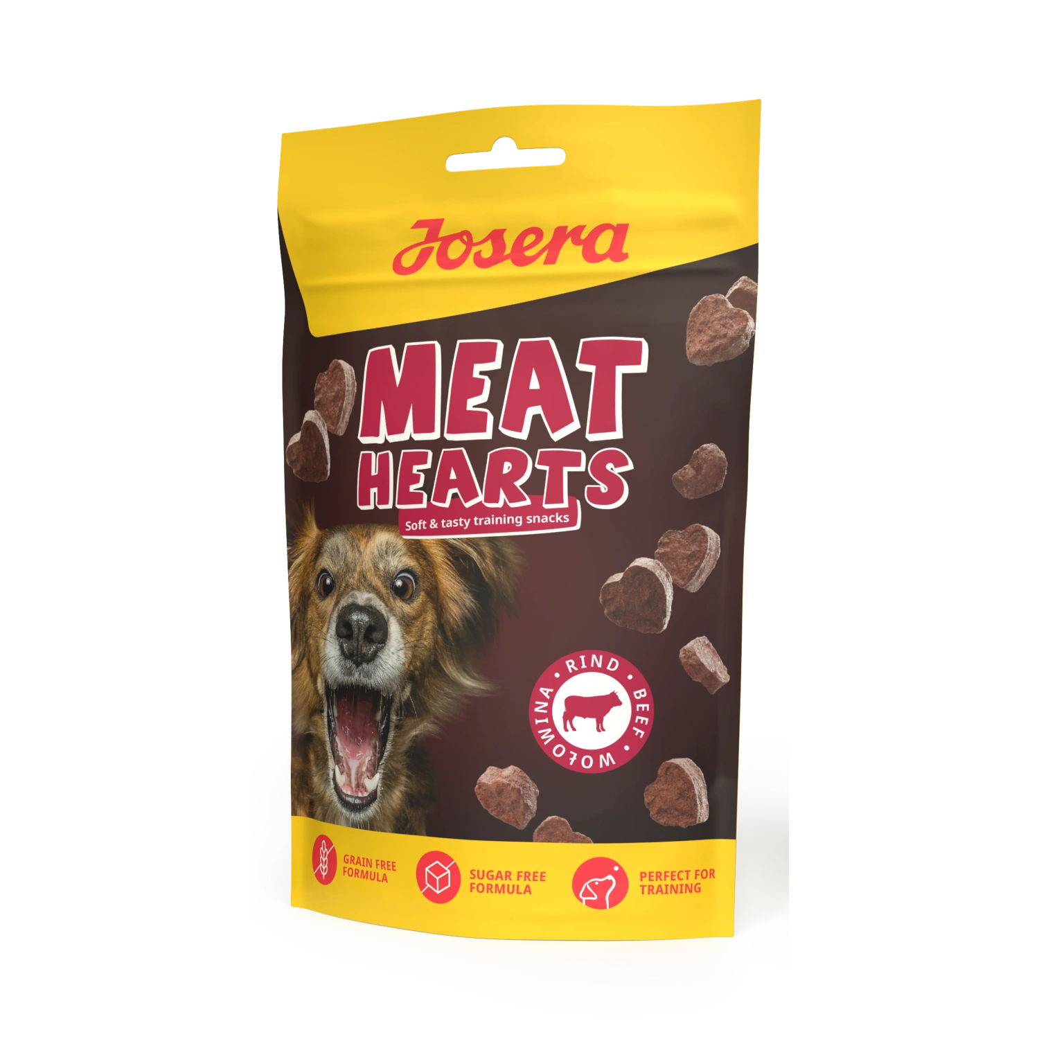 Josera Meat Hearts Ternera Snack de Adiestramiento para Perros JOSERA Mascotas-Ávila
