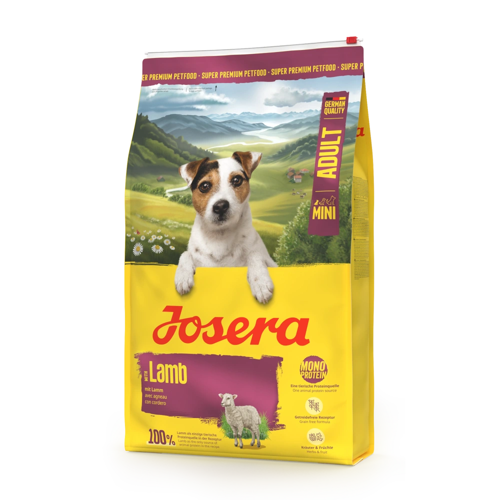 Josera Mini Cordero Pienso Sin Cereales para Perros JOSERA Mascotas-Ávila