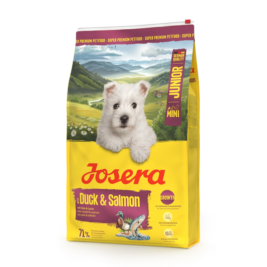 Josera Mini Junior Pato y Salmón Pienso para Cachorros JOSERA Mascotas-Ávila