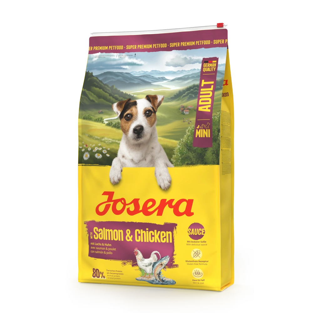 Josera Mini Salmón y Pollo Pienso Sin Gluten para Perros JOSERA Mascotas-Ávila