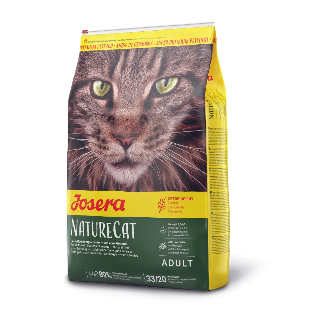 Josera NatureCat Ave de Corral y Salmón Pienso Sin Cereales para Gatos JOSERA Mascotas-Ávila