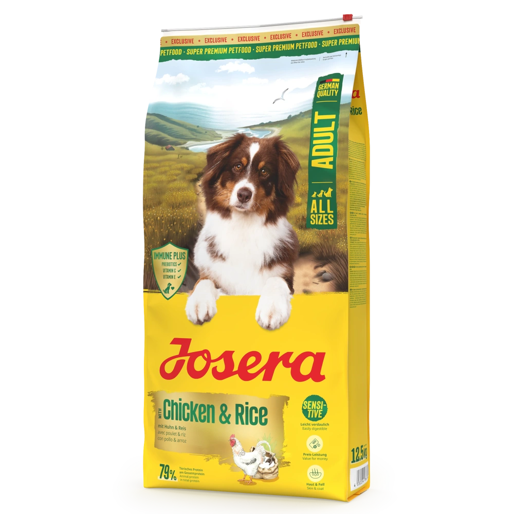 Josera Pollo y Arroz Sensitive Pienso Sin Gluten para Perros JOSERA Mascotas-Ávila