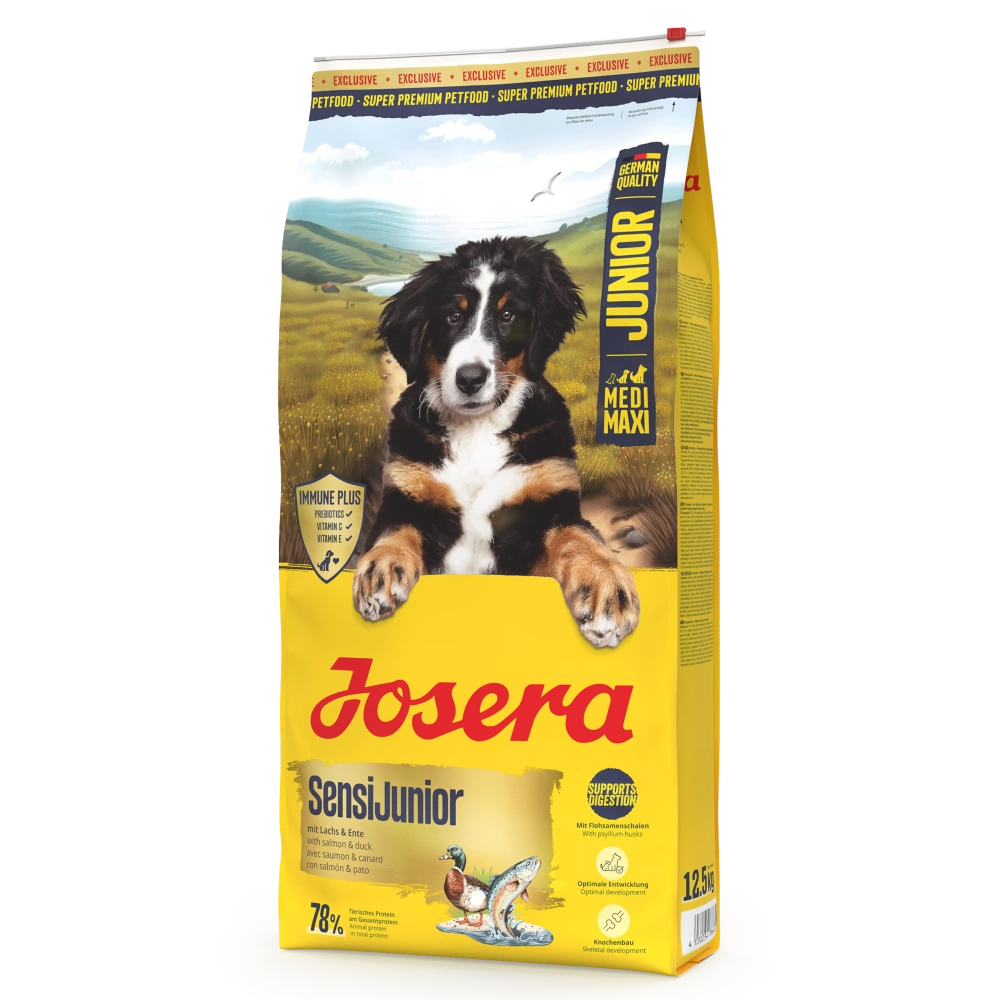 Josera SensiJunior Salmón y Pato Pienso Sin Gluten para Cachorros JOSERA Mascotas-Ávila