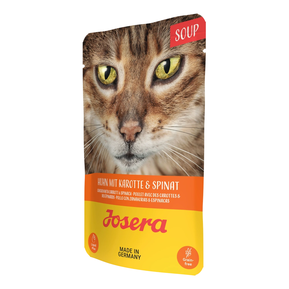Josera Sopa de Pollo con Zanahoria y Espinacas Comida Húmeda para Gatos JOSERA Mascotas-Ávila