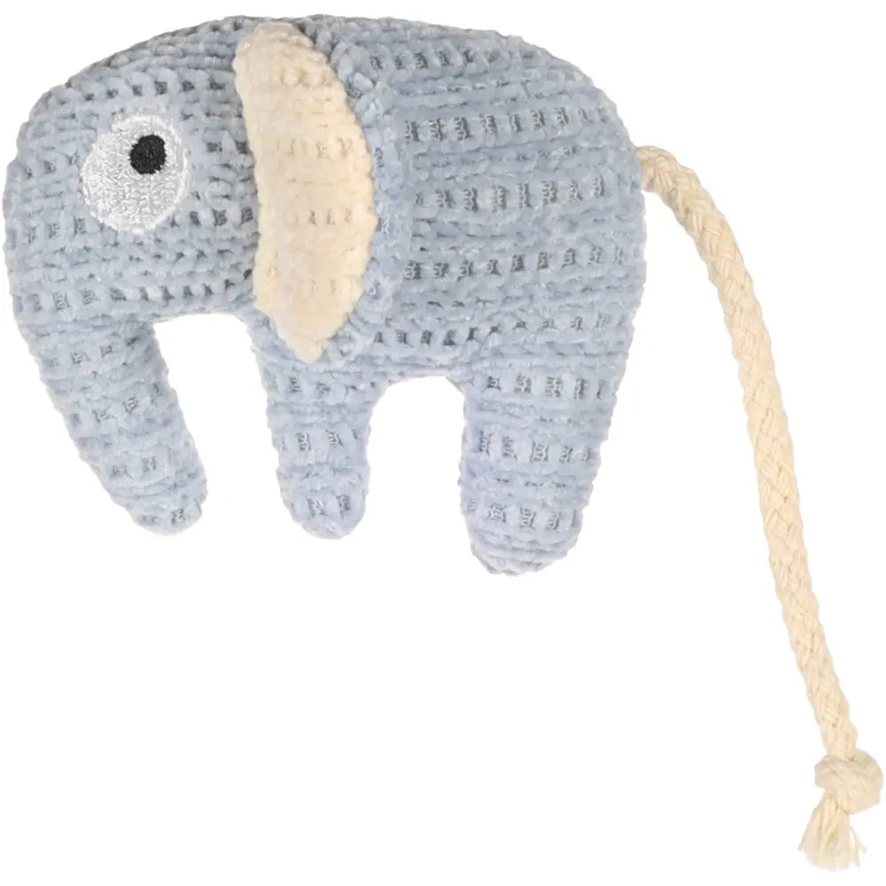 Juguete Gato Blaro Elefante Azul 8,5X5X7 cm FLAMINGO Mascotas-Ávila