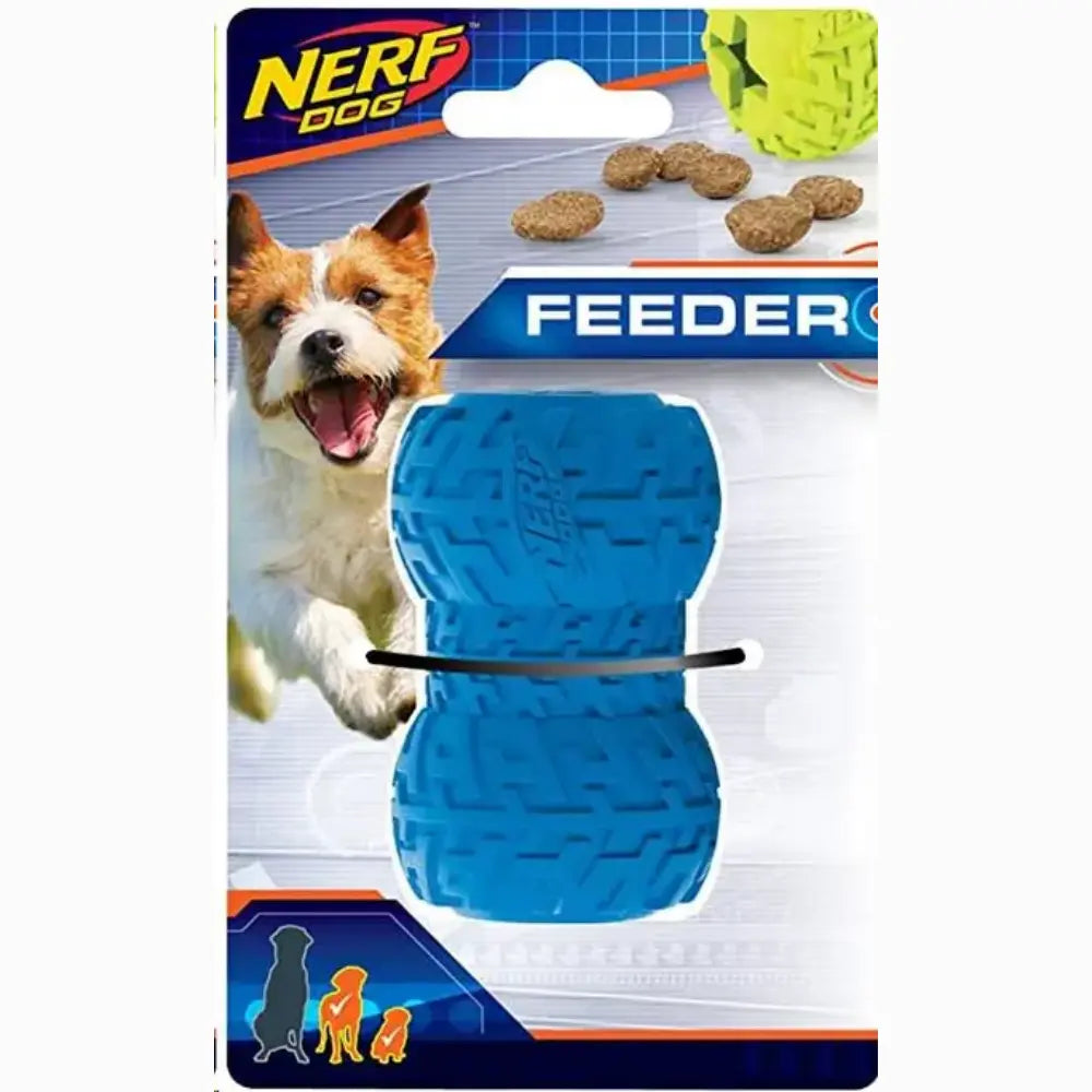 Juguete Nerf Feeder Pesa Recompensa T-S Azul/Verde NERF Mascotas-Ávila