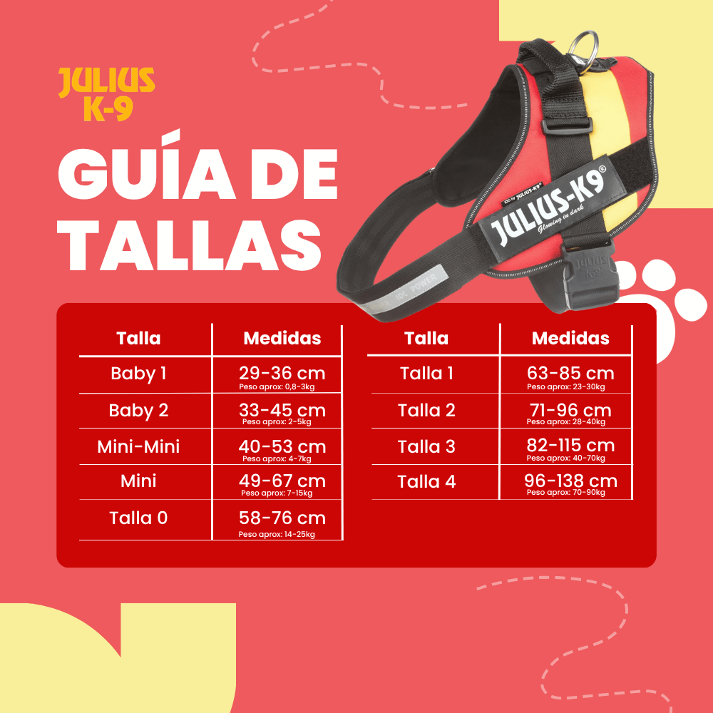 Julius K9 Arnés España Ergonómico para Perros JULIUS Mascotas-Ávila