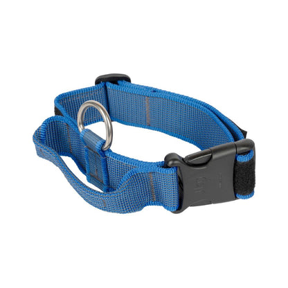 Azul / 50 mm Julius K9 Collar con Asa de Agarre para Perros JULIUS K9 Mascotas-Ávila