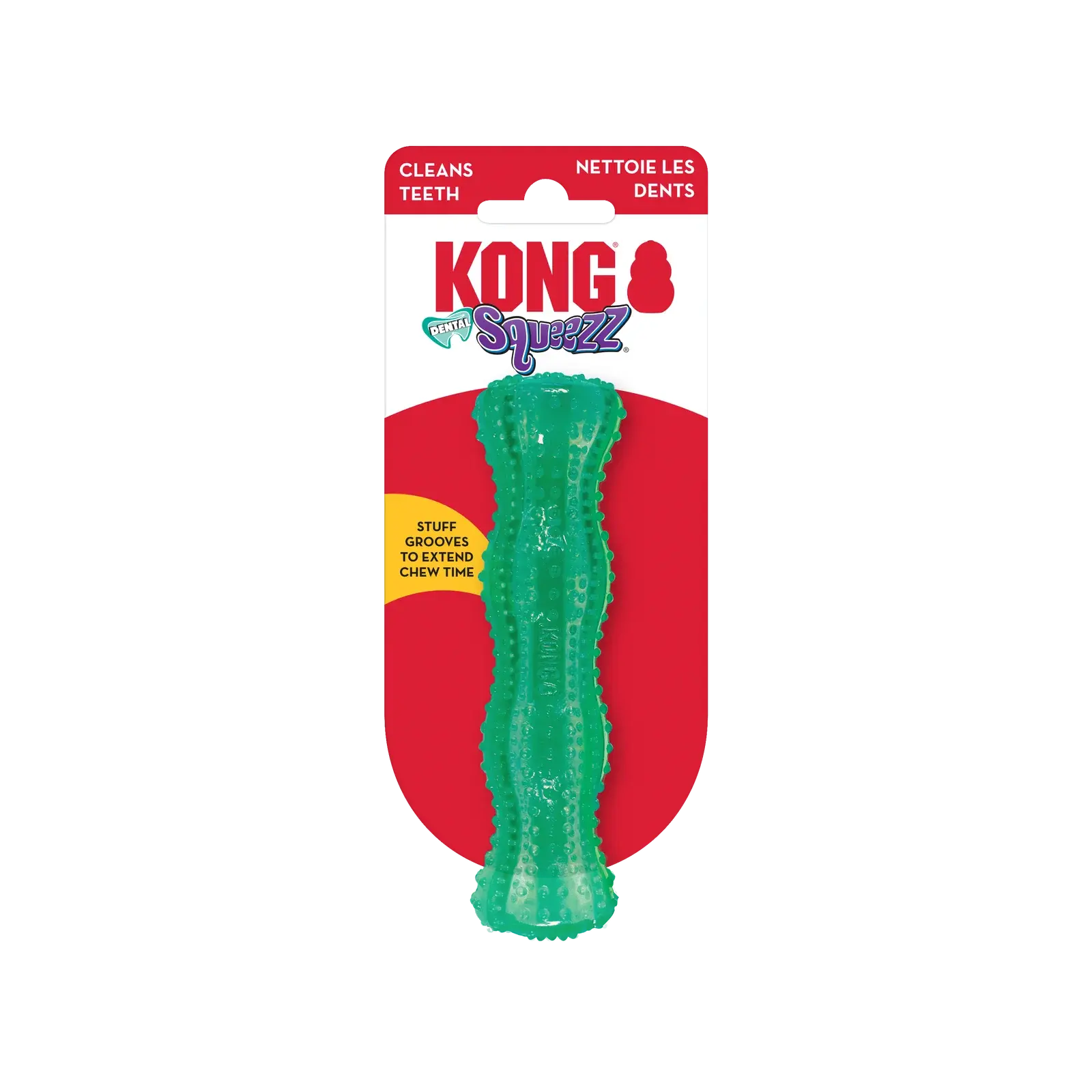 Kong Squeezz Dental Stick M Juguete para Perros KONG Mascotas-Ávila