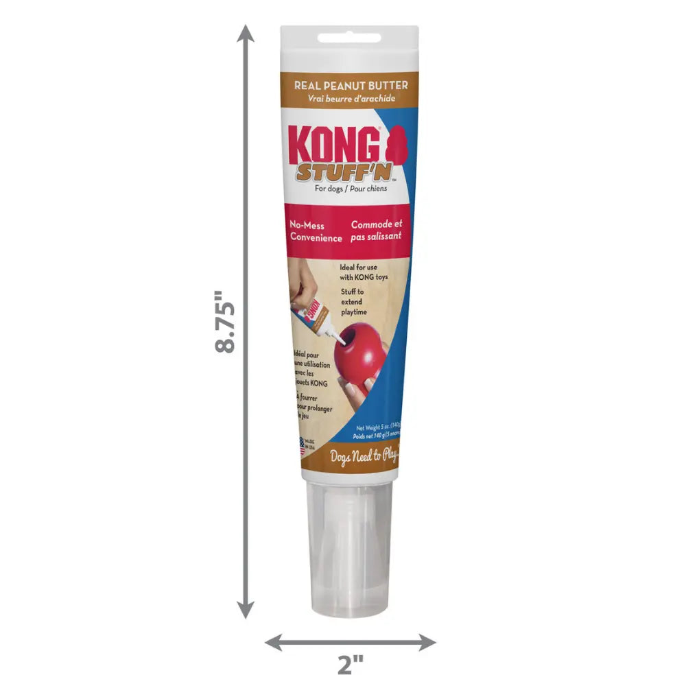 Kong Stuff´N Pasta Para Juguete Peanut Butter 179 g KONG Mascotas-Ávila
