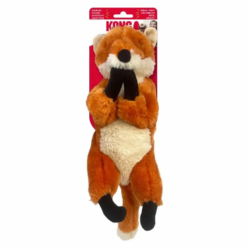 Kong Wild Low Stuff Fox M Juguete para Perros KONG Mascotas-Ávila