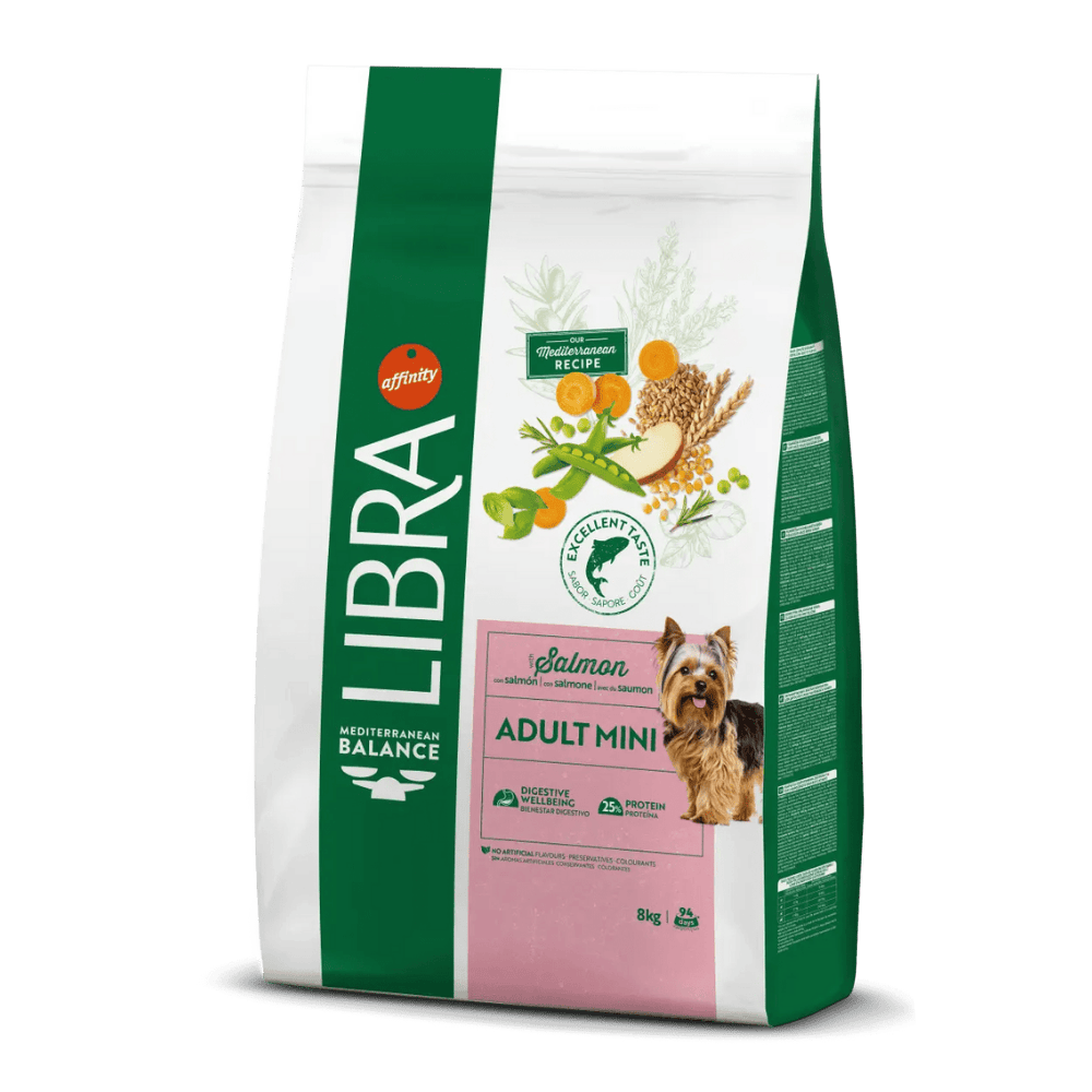 Libra Adult Mini Salmón Pienso para Perros LIBRA Mascotas-Ávila