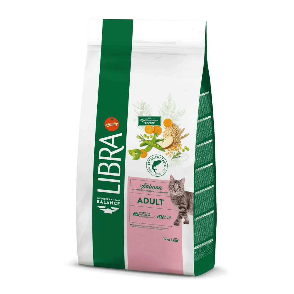 Libra Cat Adult Salmón Pienso para Gatos LIBRA Mascotas-Ávila