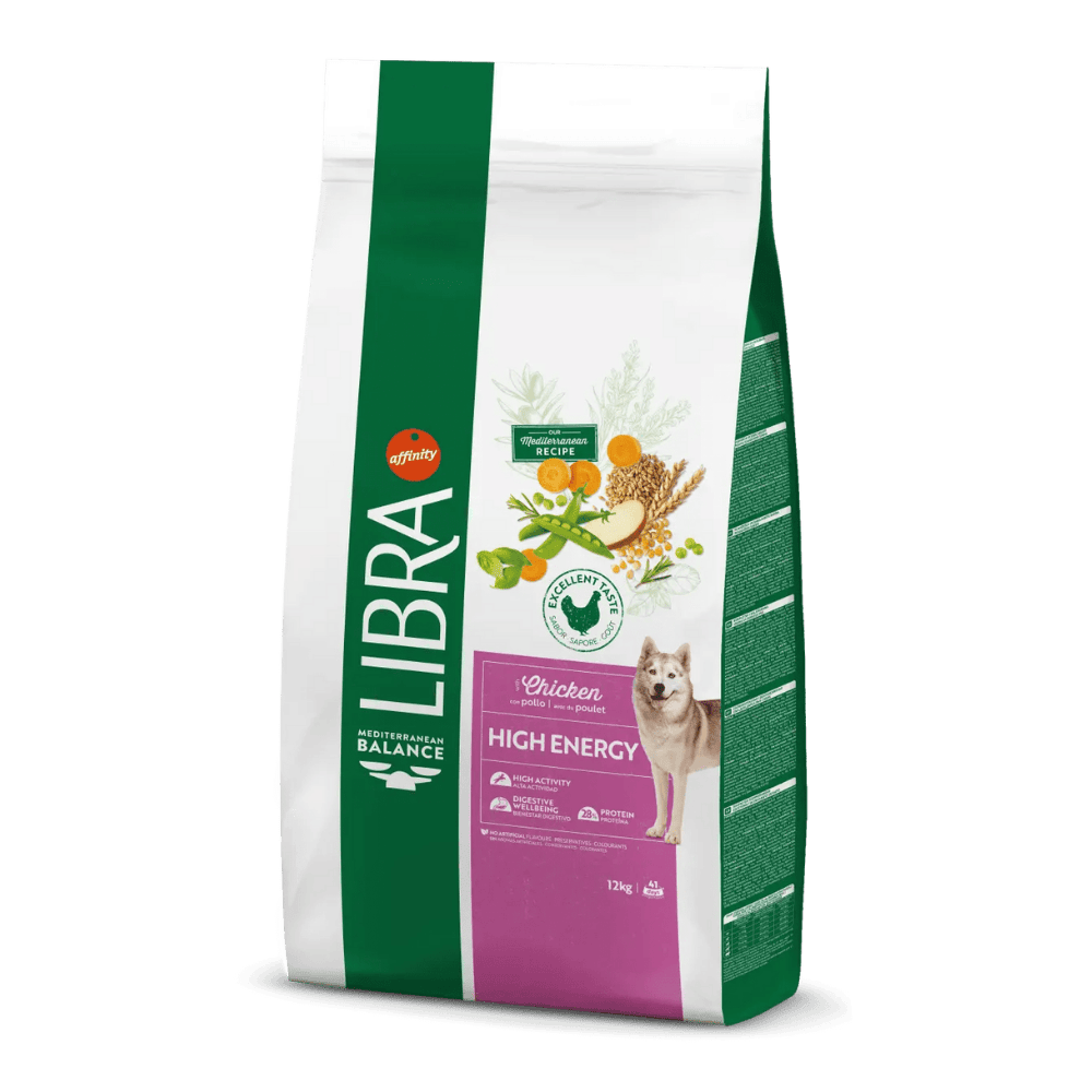 Libra High Energy con Pollo Pienso para Perros LIBRA Mascotas-Ávila