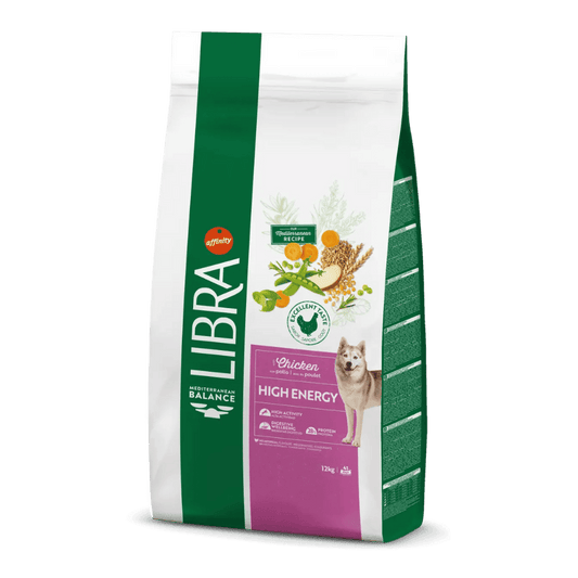 Libra High Energy con Pollo Pienso para Perros LIBRA Mascotas-Ávila