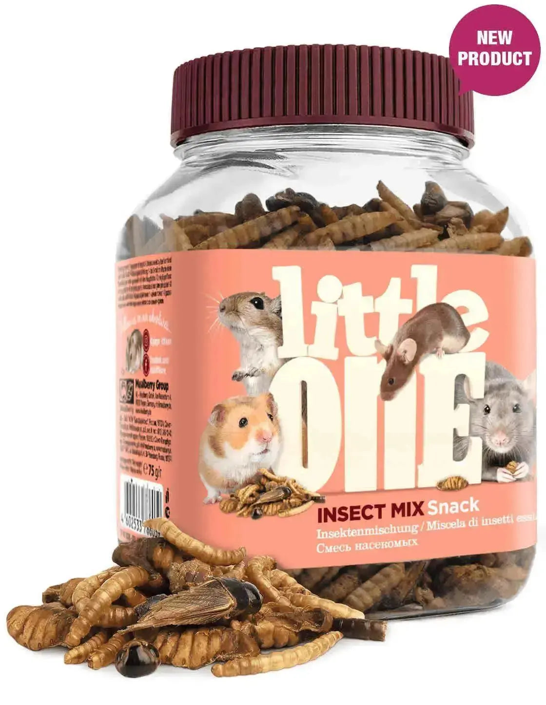 Little One Snack para Roedores | Multitud de Sabores LITTLE ONE Mascotas-Ávila