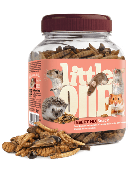 Insectos 75 g Little One Snack para Roedores | Multitud de Sabores LITTLE ONE Mascotas-Ávila