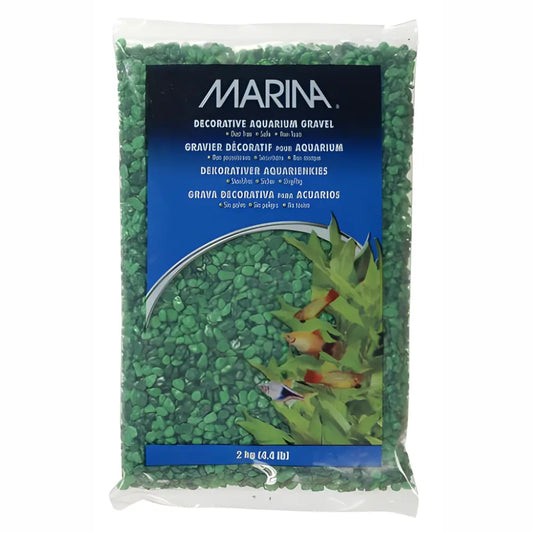 Marina Grava Verde Ton 2 kgs MARINA Mascotas-Ávila