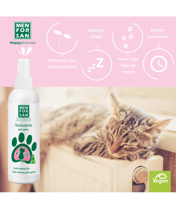 Menforsan Antiestres Gatos 125 ml MENFORSAN Mascotas-Ávila