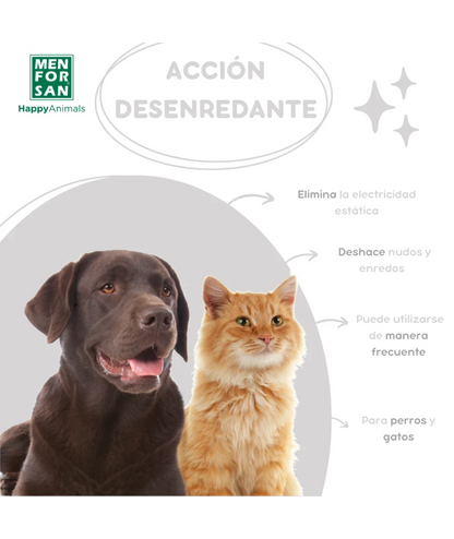Menforsan Desenredante Acondicionador para Perros y Gatos MENFORSAN Mascotas-Ávila