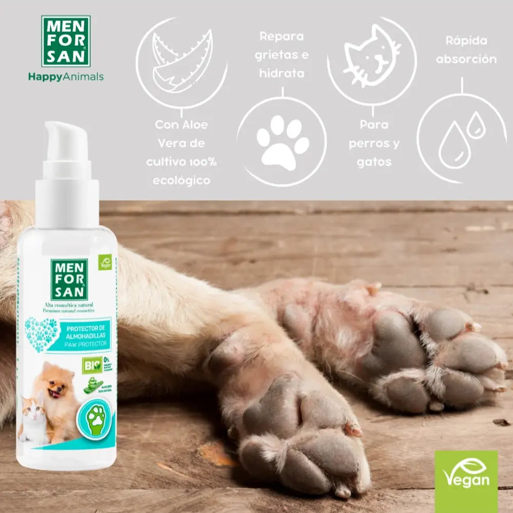 Menforsan Gel Protector de Almohadillas 60 ml MENFORSAN Mascotas-Ávila
