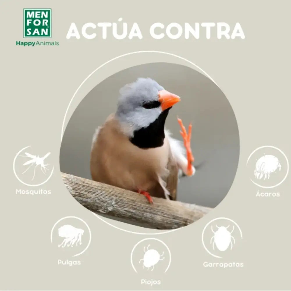 Menforsan Insecticida Pájaros 750 ml Spray MENFORSAN Mascotas-Ávila